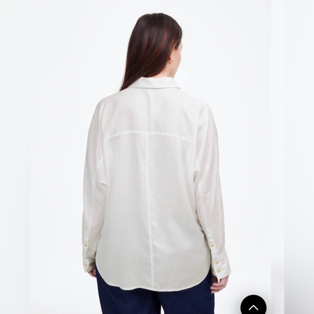 Madewell Dolman Button Down Shirt NWT - Picture 2 of 6